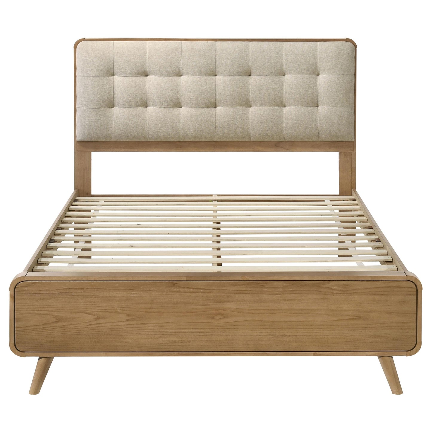  Coaster Furniture Robyn 225091Q Wood Queen Platform Bed - Light Ash IMAGE 8