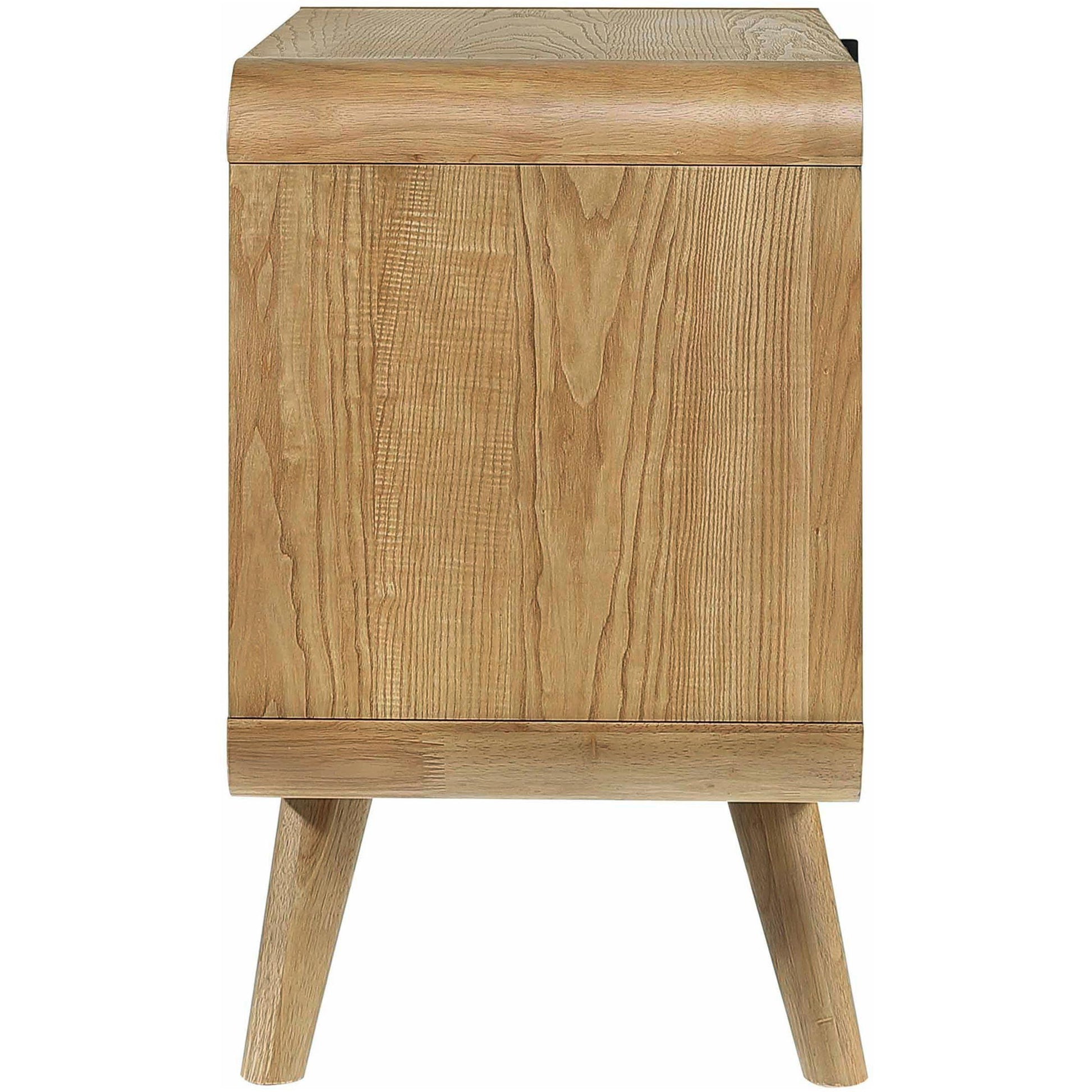  Coaster Furniture Robyn 225092 2-drawer Nightstand Bedside Table - Light Ash IMAGE 5