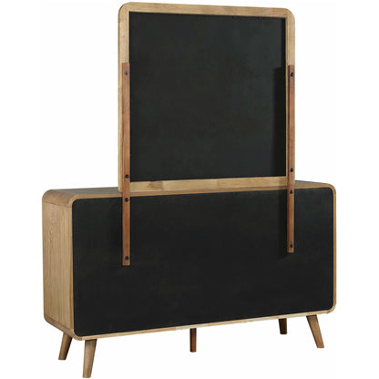  Coaster Furniture Robyn 225093M 6-drawer Bedroom Dresser and Mirror - Light Ash IMAGE 6