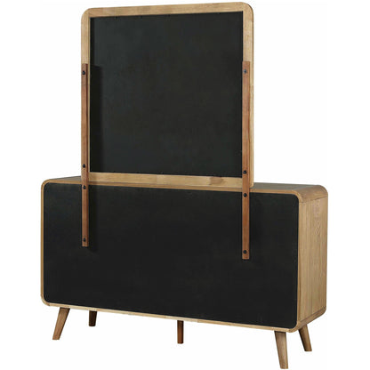  Coaster Furniture Robyn 225093M 6-drawer Bedroom Dresser and Mirror - Light Ash IMAGE 8