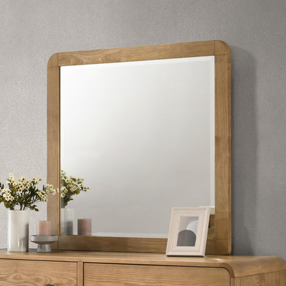  Coaster Furniture Robyn 225094 Dresser Mirror - Light Ash IMAGE 5