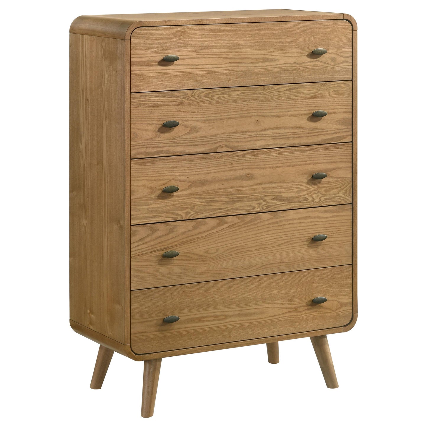  Coaster Furniture Robyn 225095 5-drawer Bedroom Chest - Light Ash IMAGE 1