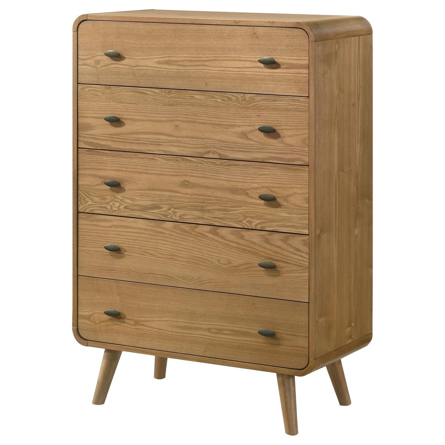  Coaster Furniture Robyn 225095 5-drawer Bedroom Chest - Light Ash IMAGE 10
