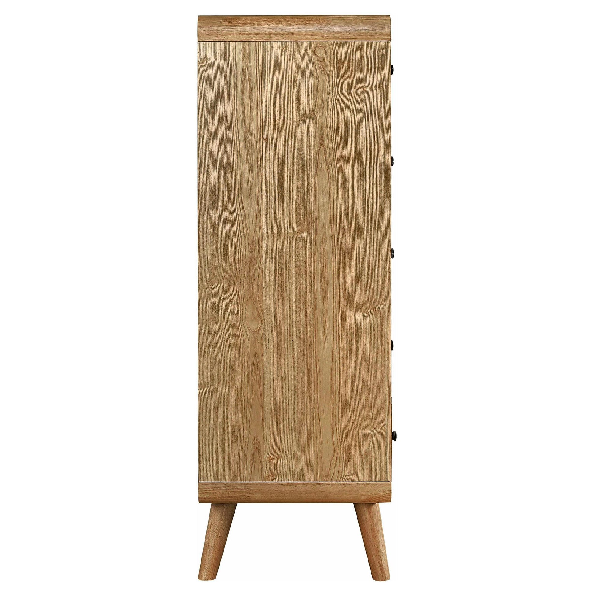  Coaster Furniture Robyn 225095 5-drawer Bedroom Chest - Light Ash IMAGE 3