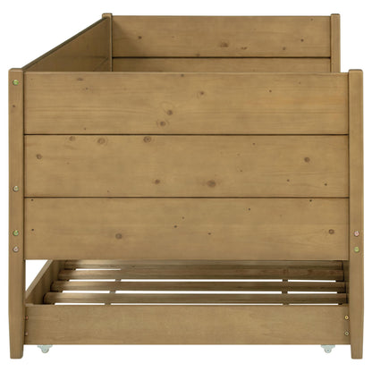  Coaster Furniture Calinda 300685 Wood Twin Daybed With Trundle - Natural IMAGE 9