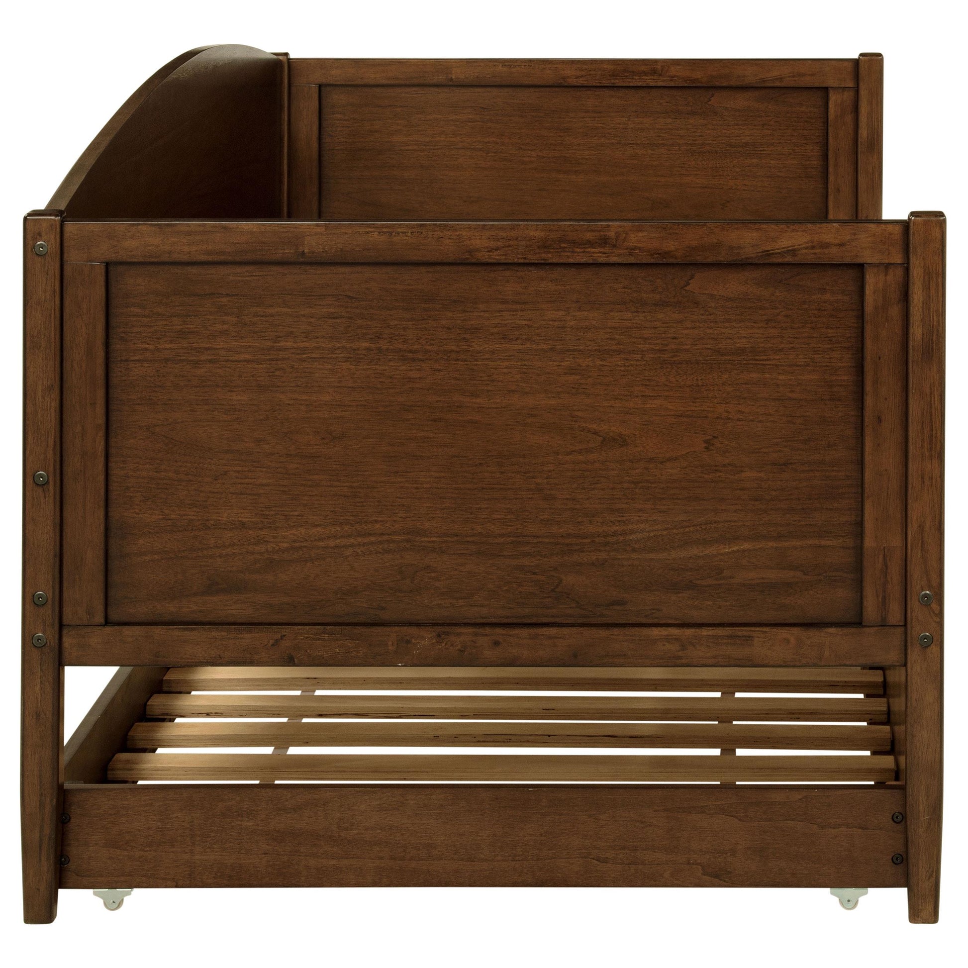  Coaster Furniture Bozeman 300686 Wood Twin Daybed With Trundle - Medium Walnut IMAGE 8