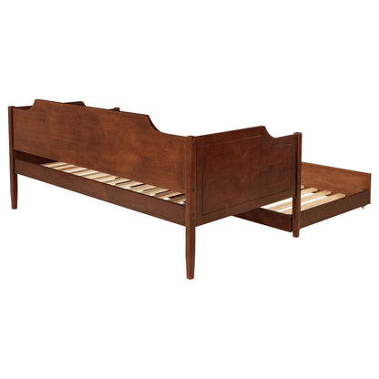  Coaster Furniture Redding 300687 Wood Twin Daybed With Trundle - Cherry IMAGE 4