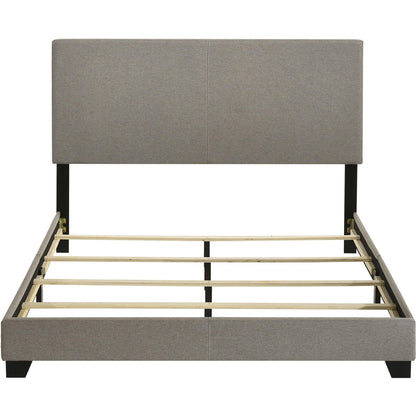  Coaster Furniture Dorian 300851Q Fabric Upholstered Queen Panel Bed - Taupe IMAGE 4