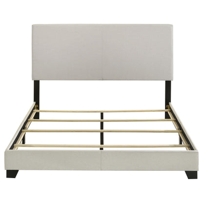  Coaster Furniture Dorian 300852Q Fabric Upholstered Queen Panel Bed - Cream IMAGE 5