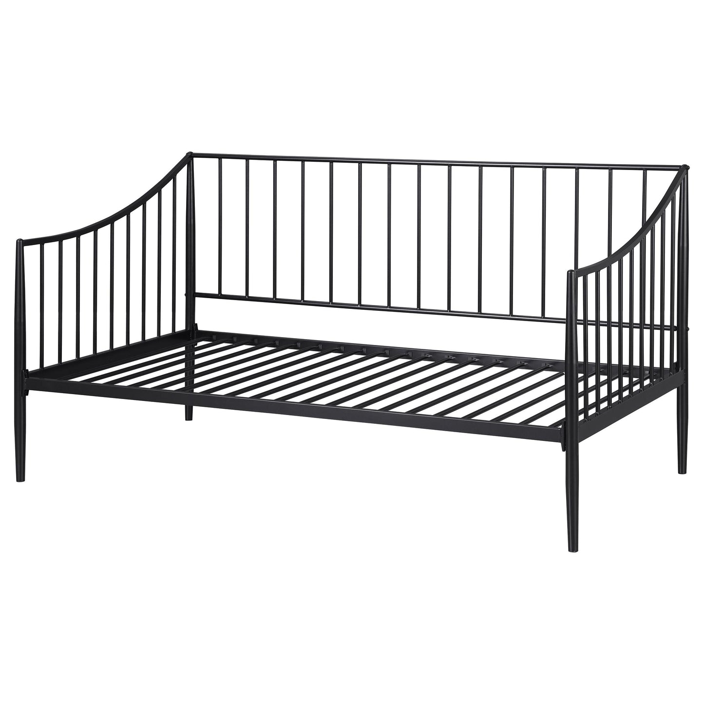  Coaster Furniture Newbury 301056 Metal Twin Daybed Bed Frame - Matte Black IMAGE 3