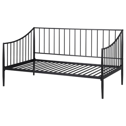  Coaster Furniture Newbury 301056 Metal Twin Daybed Bed Frame - Matte Black IMAGE 3