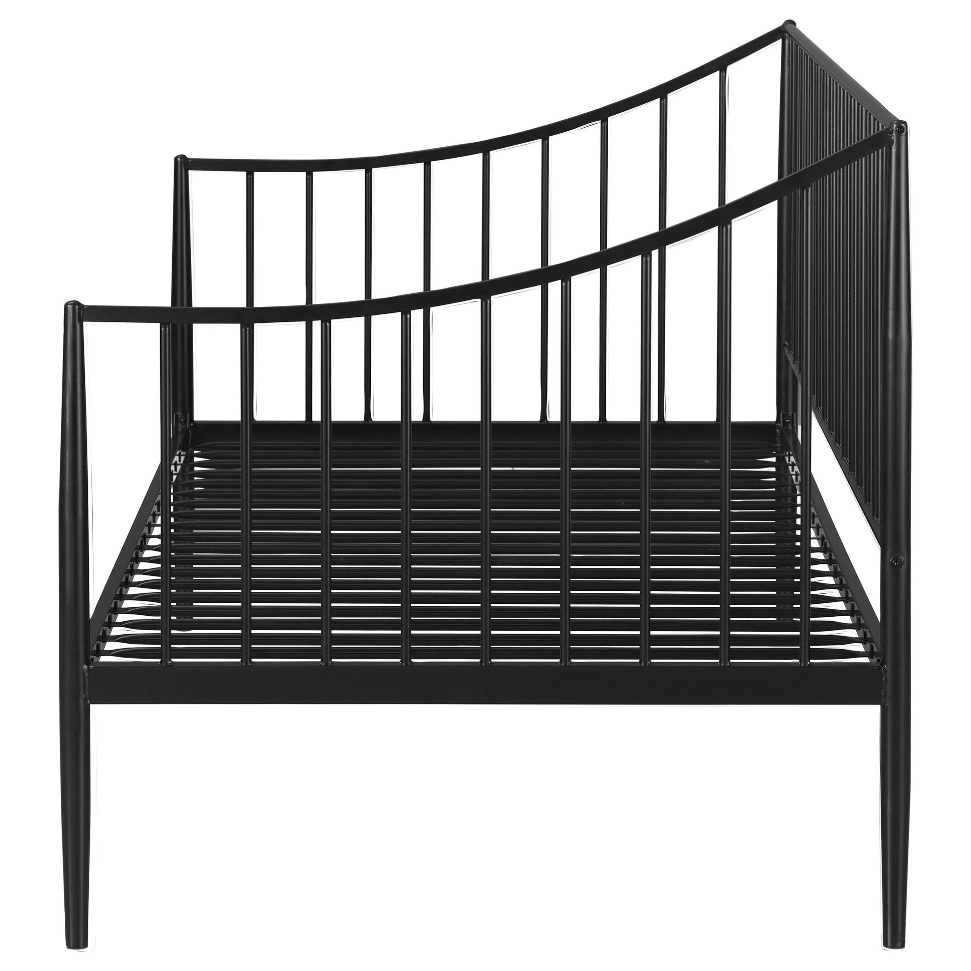  Coaster Furniture Newbury 301056 Metal Twin Daybed Bed Frame - Matte Black IMAGE 5