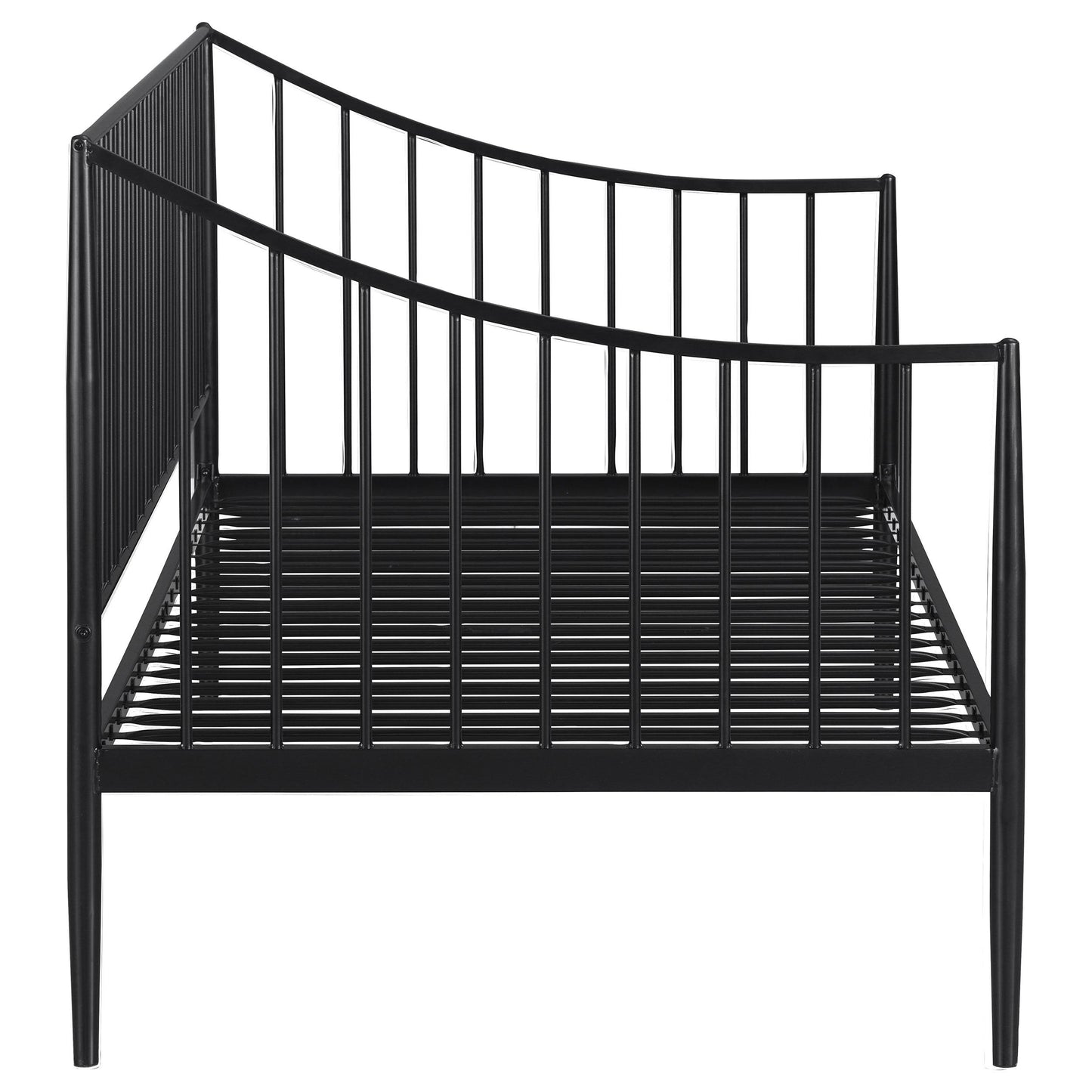  Coaster Furniture Newbury 301056 Metal Twin Daybed Bed Frame - Matte Black IMAGE 6