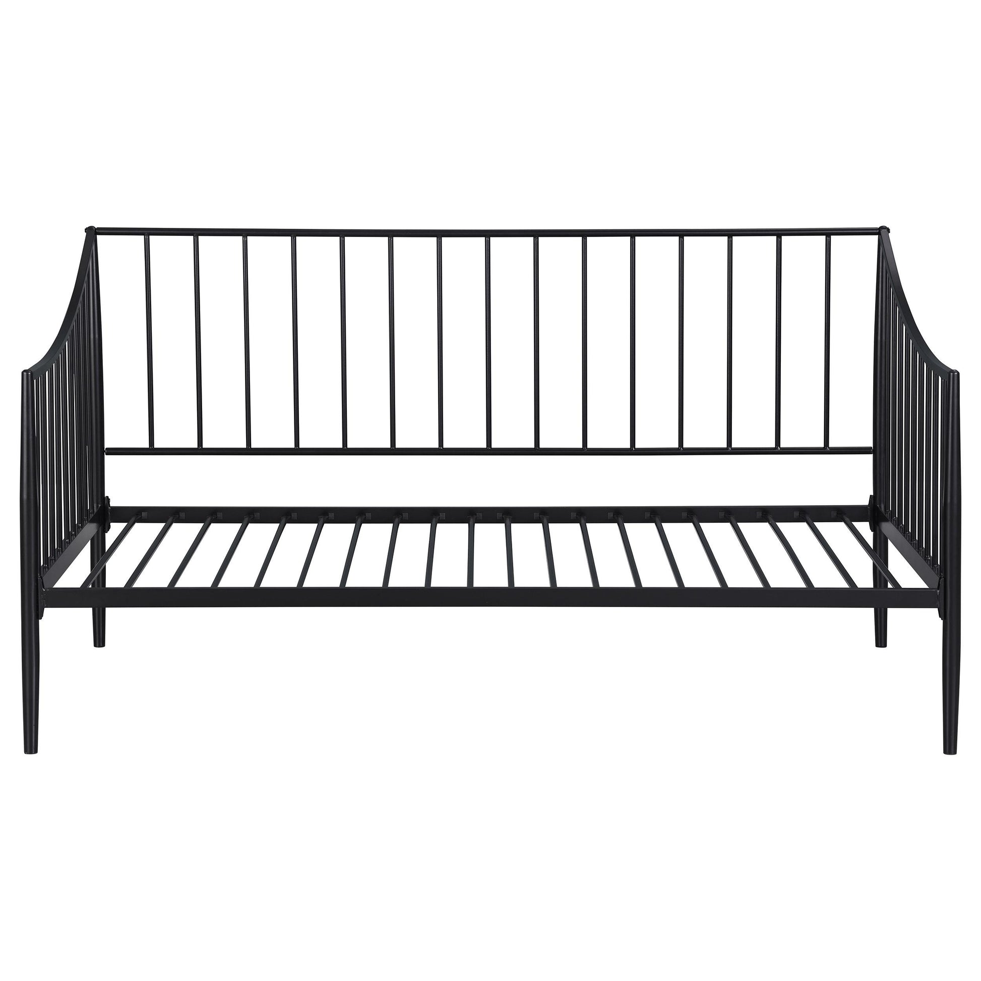 Coaster Furniture Newbury 301056 Metal Twin Daybed Bed Frame - Matte Black IMAGE 7