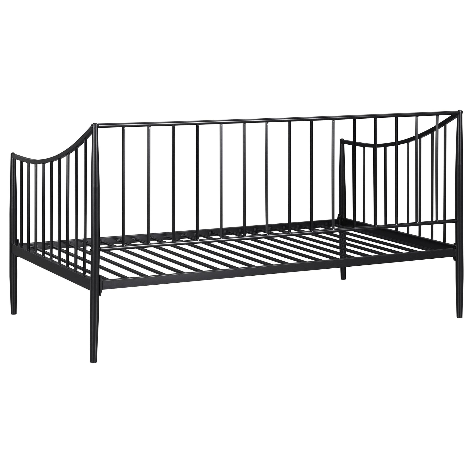  Coaster Furniture Newbury 301056 Metal Twin Daybed Bed Frame - Matte Black IMAGE 8