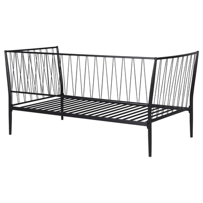  Coaster Furniture Richland 301057 Metal Twin Daybed Bed Frame - Matte Black IMAGE 2