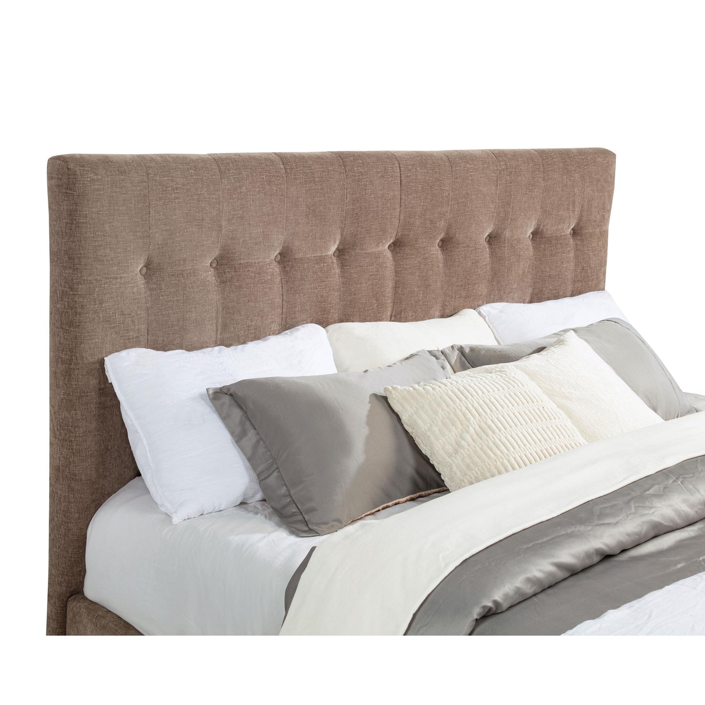  Coaster Furniture Senna 305811Q Upholstered Queen Audio Flame Visualizer Bed - Brown IMAGE 5