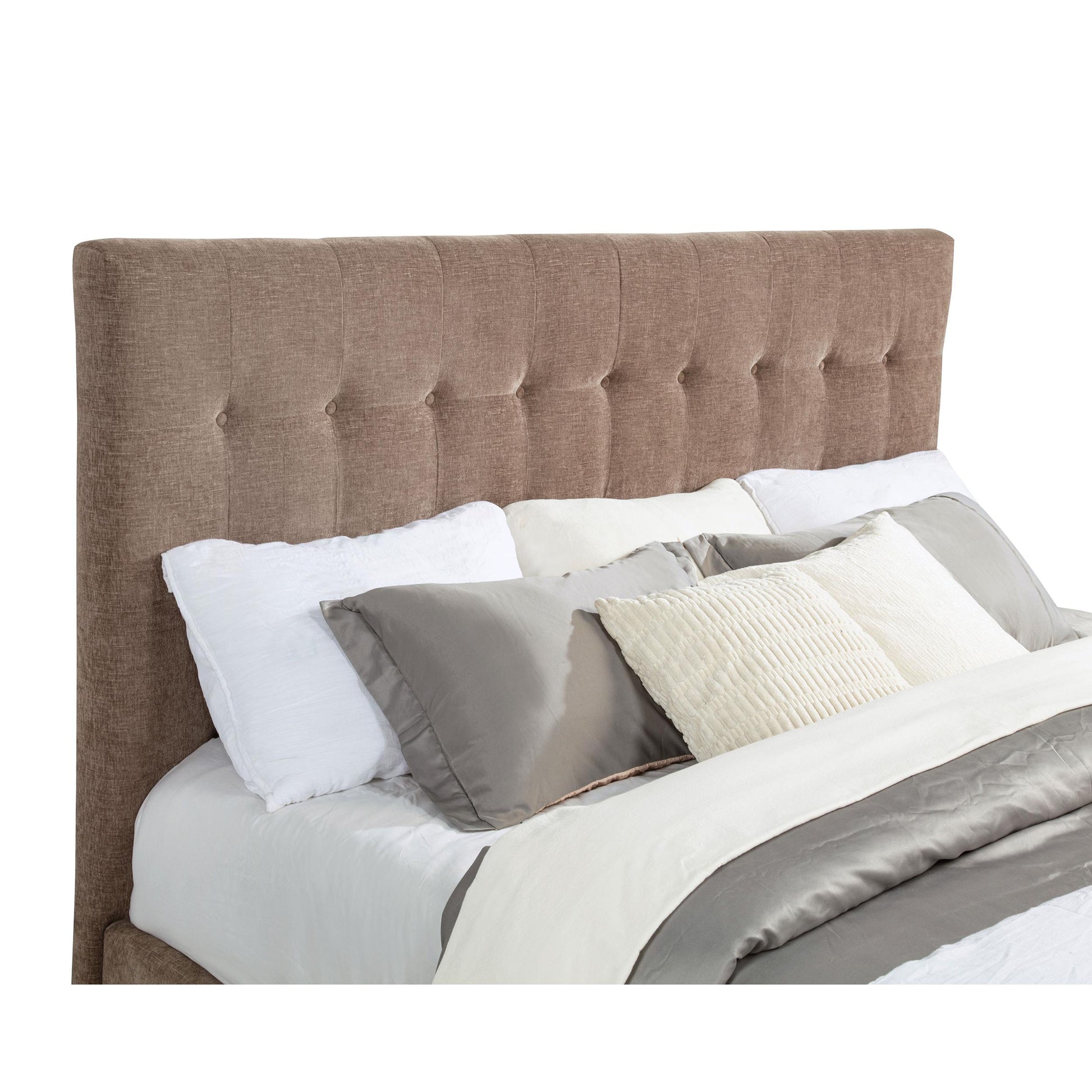  Coaster Furniture Senna 305811Q Upholstered Queen Audio Flame Visualizer Bed - Brown IMAGE 5