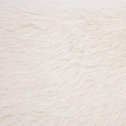  Coaster Furniture Rebecca 306141KE Faux Fur Upholstered Eastern King Bed - Cream IMAGE 6