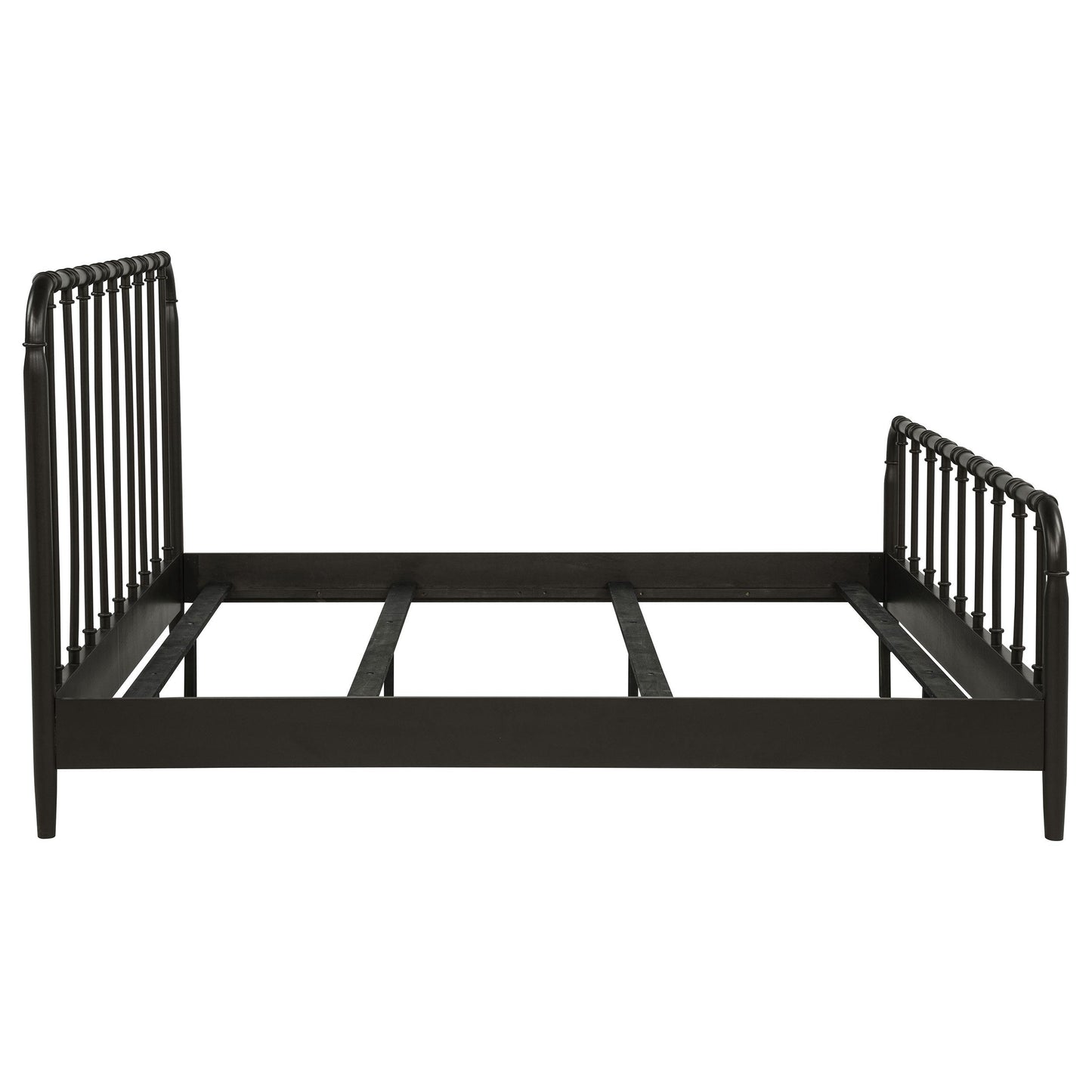  Coaster Furniture Rocco 310035KE All Wood Water Pipe Open Frame Eastern King Bed - Dark Bronze IMAGE 8
