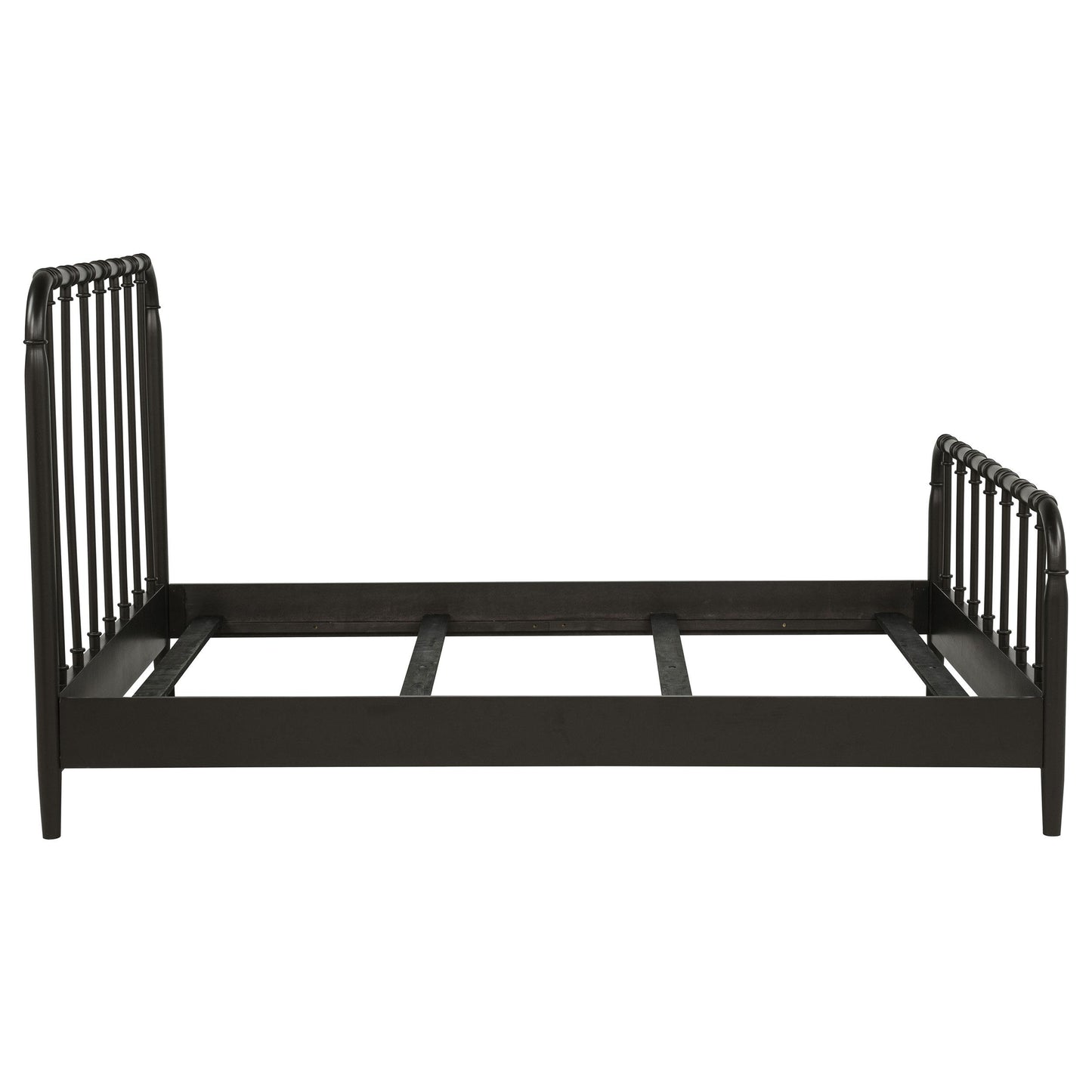  Coaster Furniture Rocco 310035Q All Wood Water Pipe Open Frame Queen Bed - Dark Bronze IMAGE 8