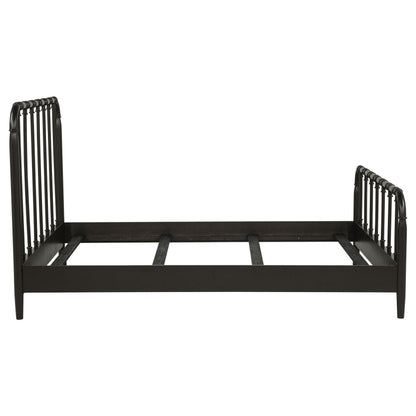  Coaster Furniture Rocco 310035Q All Wood Water Pipe Open Frame Queen Bed - Dark Bronze IMAGE 8