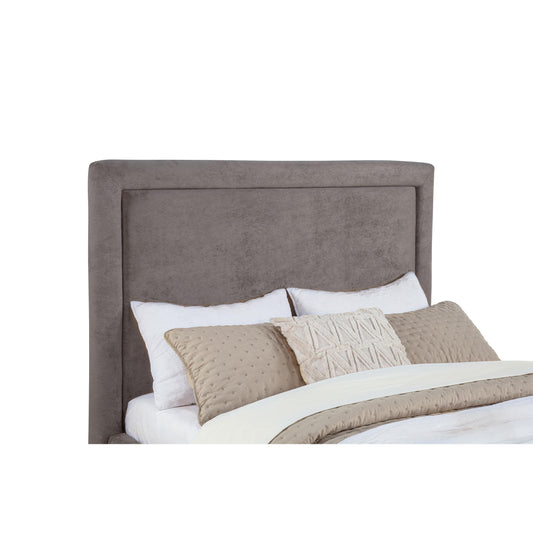  Coaster Furniture Lawson 315835MF 54-inch Upholstered Full Panel Platform Bed - Mushroom IMAGE 1