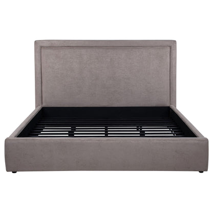  Coaster Furniture Lawson 315835MKE 54-inch Upholstered Eastern King Platform Bed - Mushroom IMAGE 3