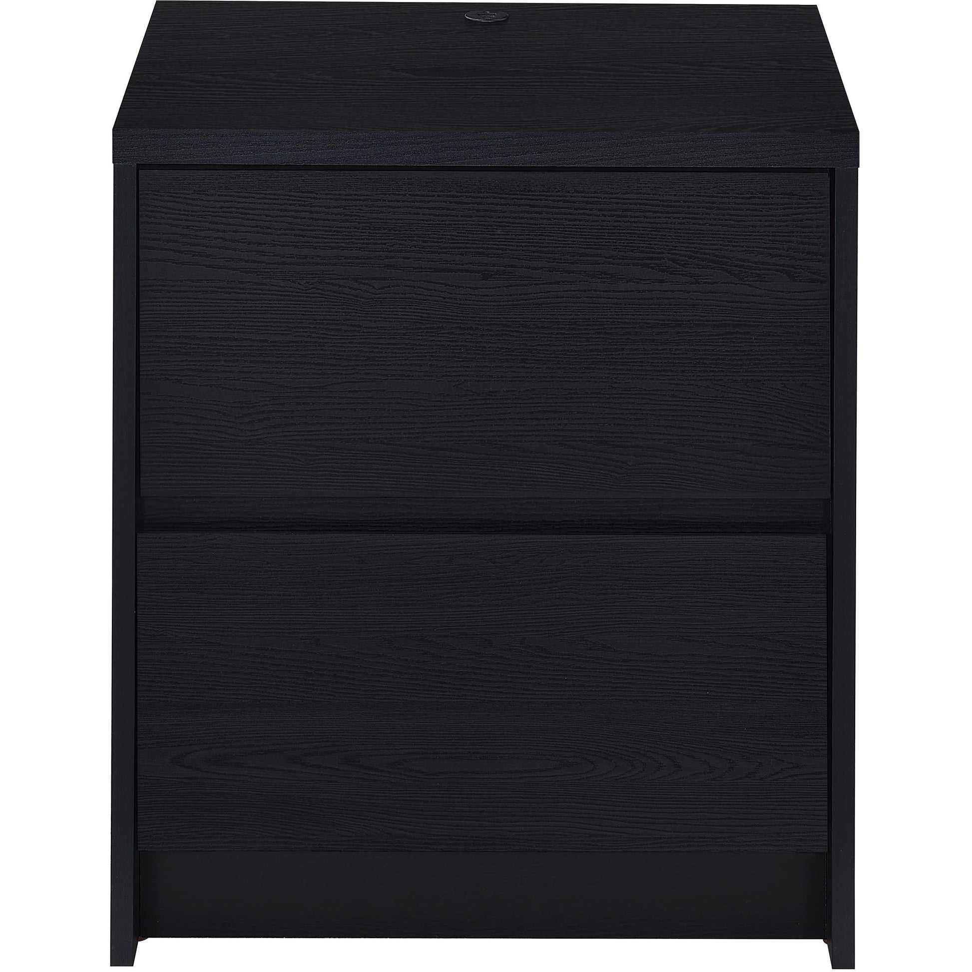  Coaster Furniture Westpark 315852 2-drawer Nightstand LED Lights and USB - Black IMAGE 5