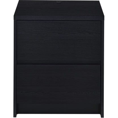  Coaster Furniture Westpark 315852 2-drawer Nightstand LED Lights and USB - Black IMAGE 5