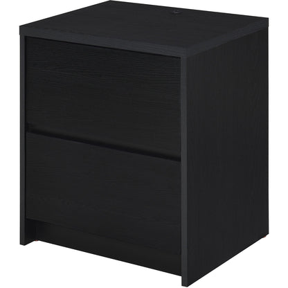  Coaster Furniture Westpark 315852 2-drawer Nightstand LED Lights and USB - Black IMAGE 6