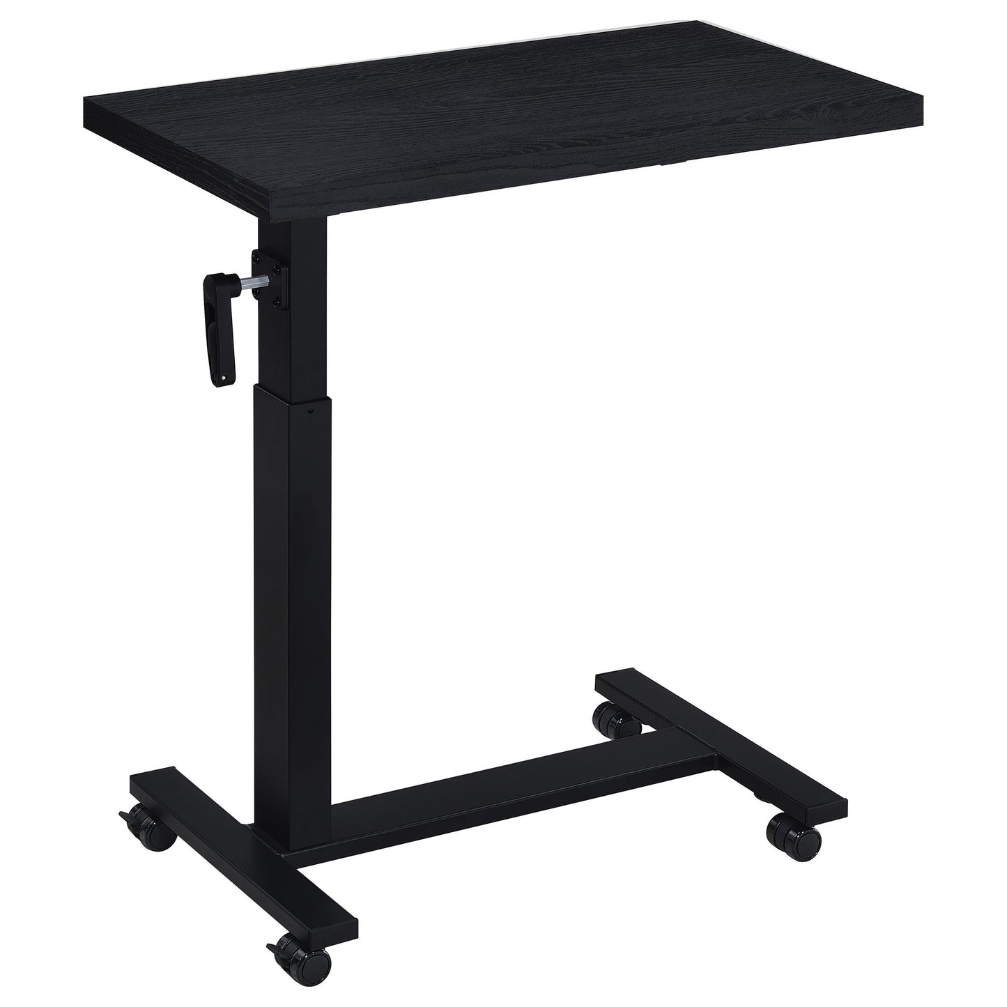  Coaster Furniture Westpark 315856 Height Adjustable Mobile Bedroom C-Table - Black IMAGE 2