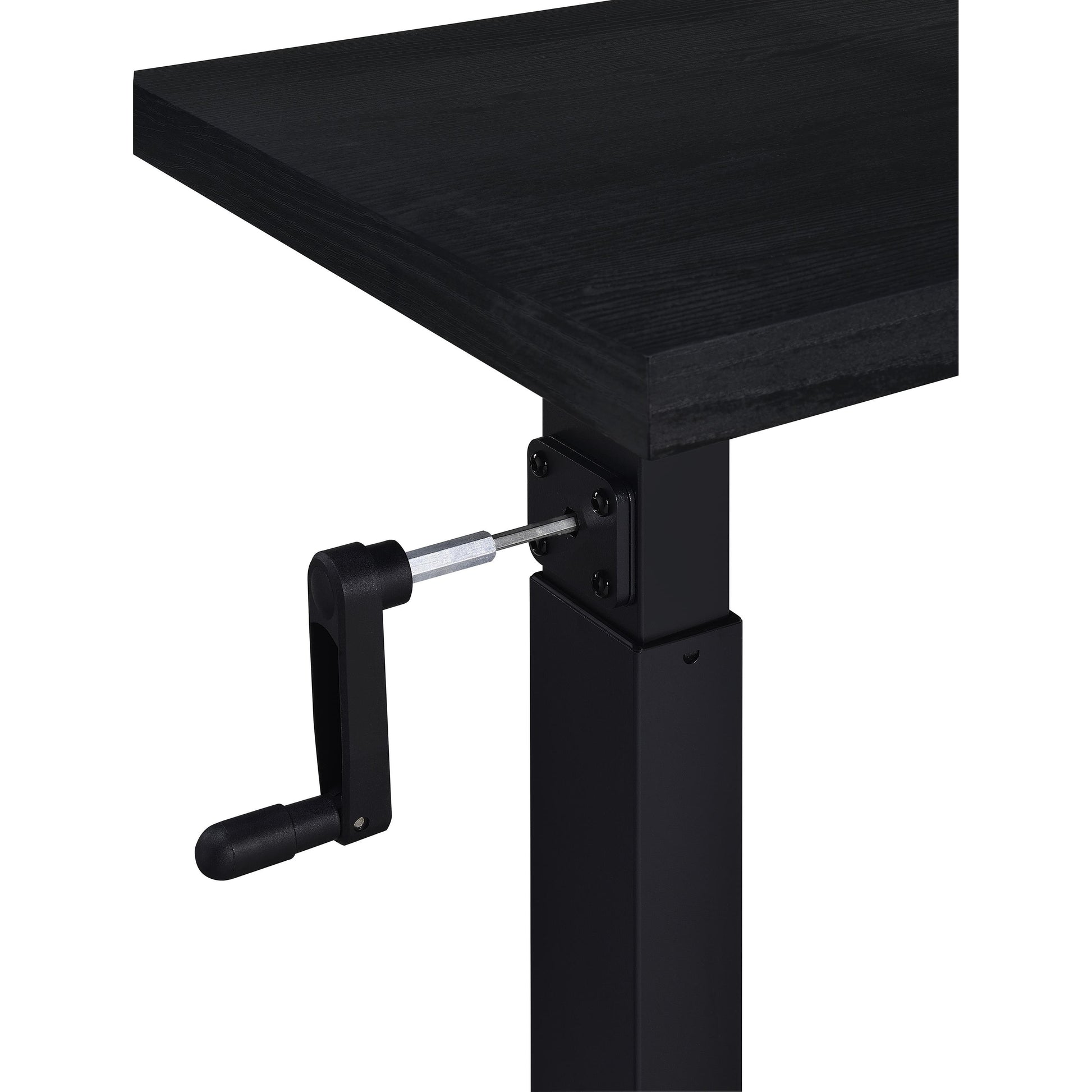  Coaster Furniture Westpark 315856 Height Adjustable Mobile Bedroom C-Table - Black IMAGE 9