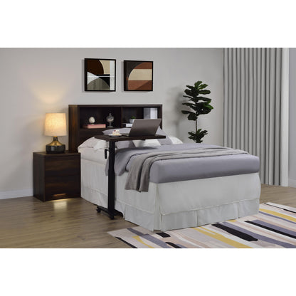  Coaster Furniture Westpark 315881F 49-inch Full Bookcase Headboard - Dark Pine IMAGE 10