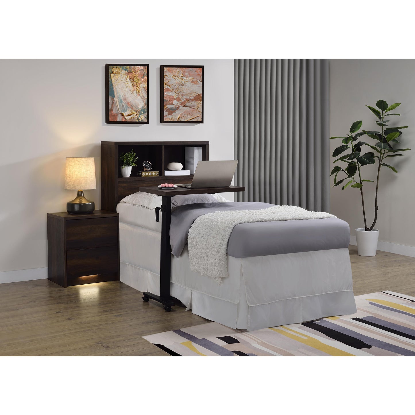  Coaster Furniture Westpark 315881T 49-inch Twin Bookcase Headboard - Dark Pine IMAGE 10