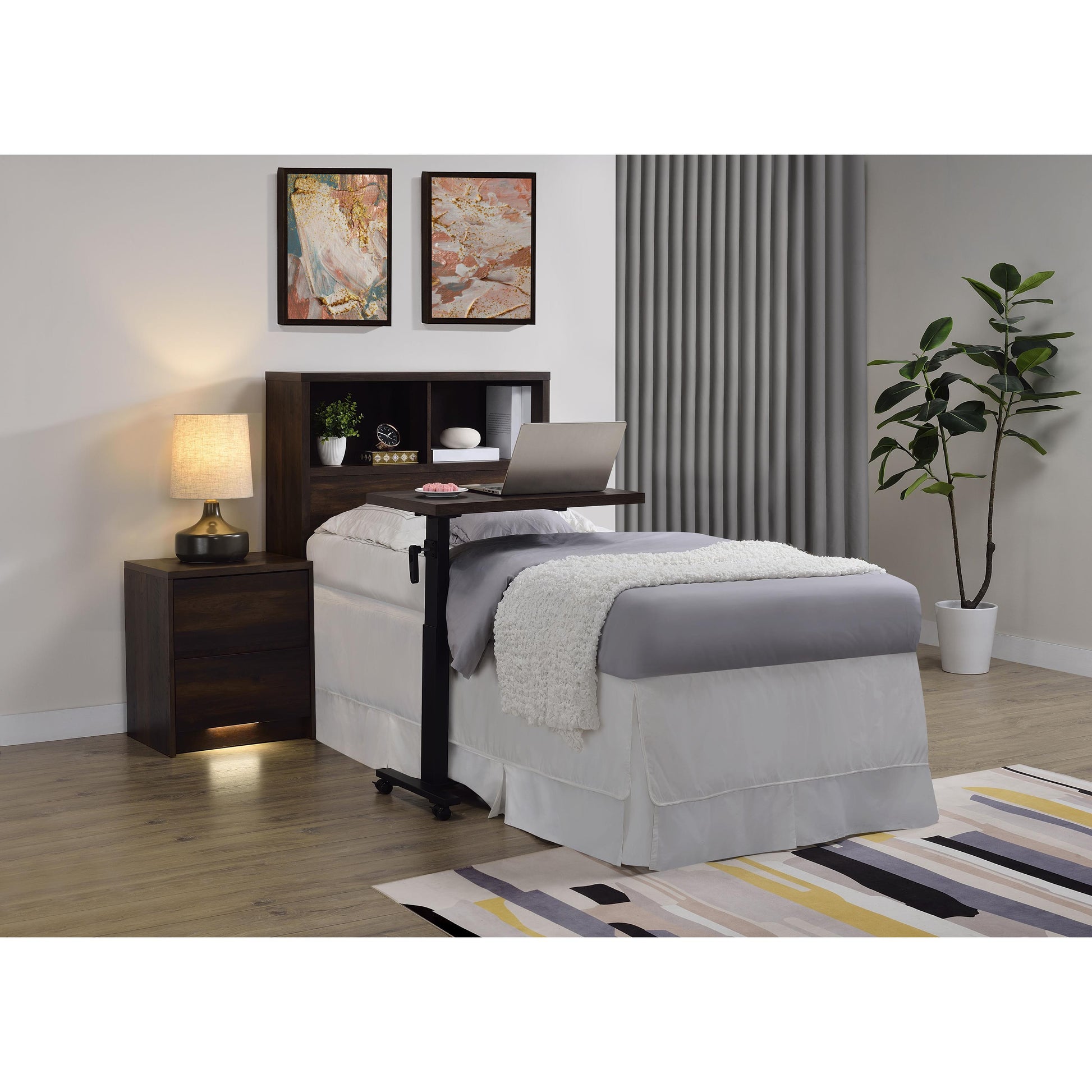  Coaster Furniture Westpark 315881T 49-inch Twin Bookcase Headboard - Dark Pine IMAGE 10