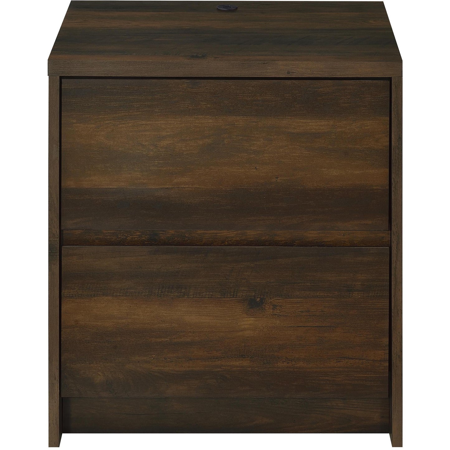  Coaster Furniture Westpark 315882 2-drawer Nightstand LED Lights and USB - Dark Pine IMAGE 5