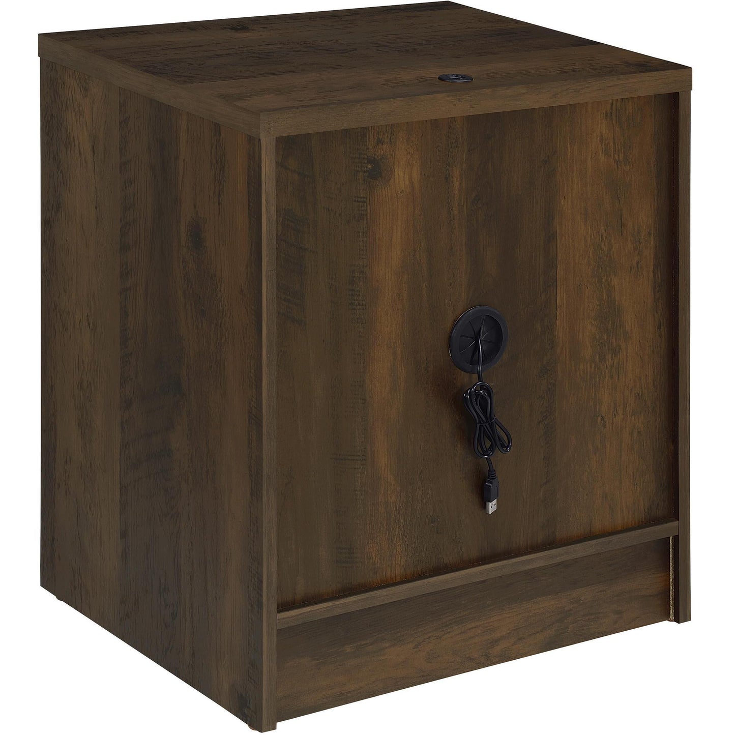  Coaster Furniture Westpark 315882 2-drawer Nightstand LED Lights and USB - Dark Pine IMAGE 8