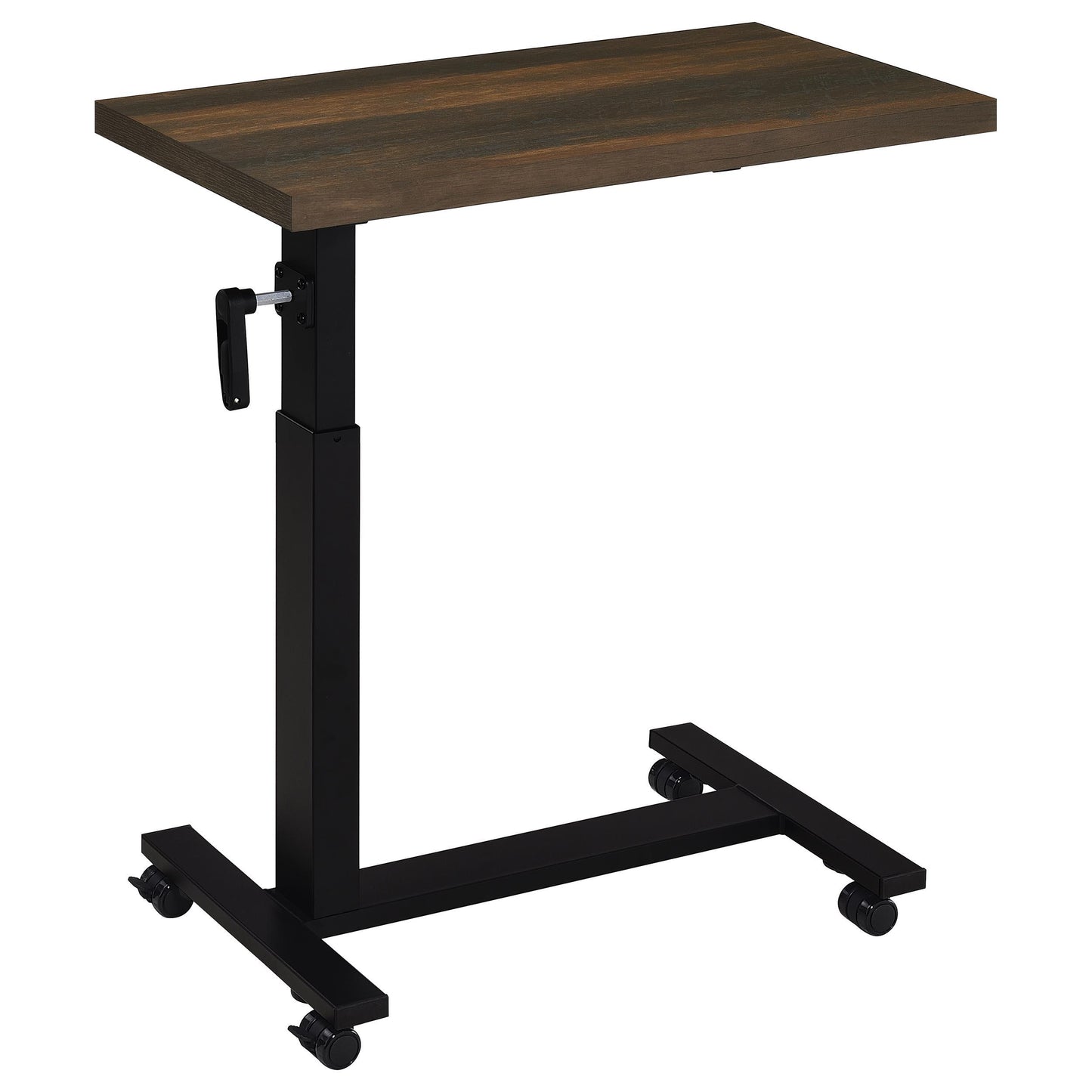  Coaster Furniture Westpark 315886 Height Adjustable Mobile Bedroom C-Table - Dark Pine IMAGE 10