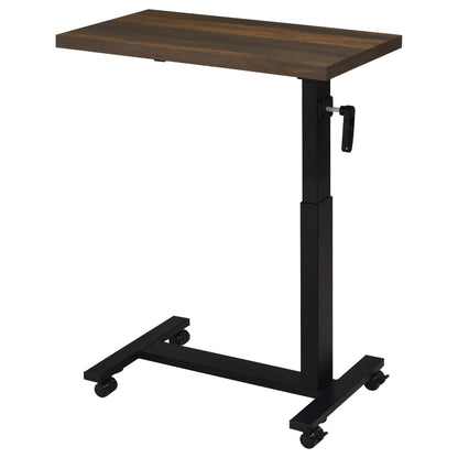  Coaster Furniture Westpark 315886 Height Adjustable Mobile Bedroom C-Table - Dark Pine IMAGE 4