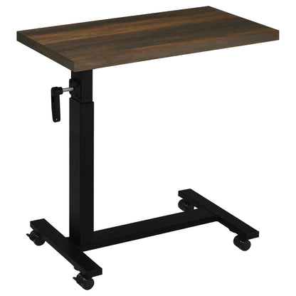  Coaster Furniture Westpark 315886 Height Adjustable Mobile Bedroom C-Table - Dark Pine IMAGE 7