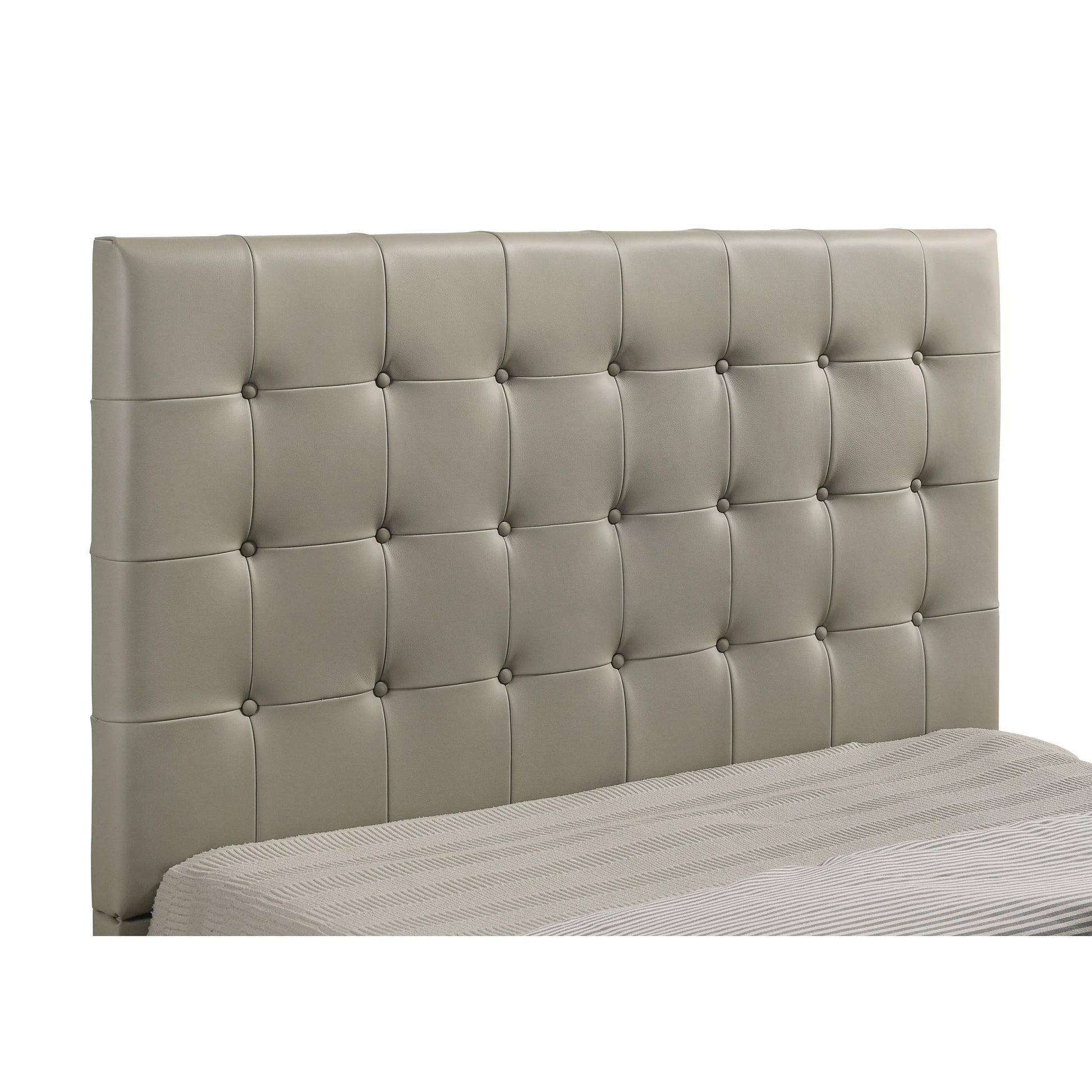  Coaster Furniture Medley 315911TANQ Genuine Leather Queen Panel Platform Bed - Tan IMAGE 1