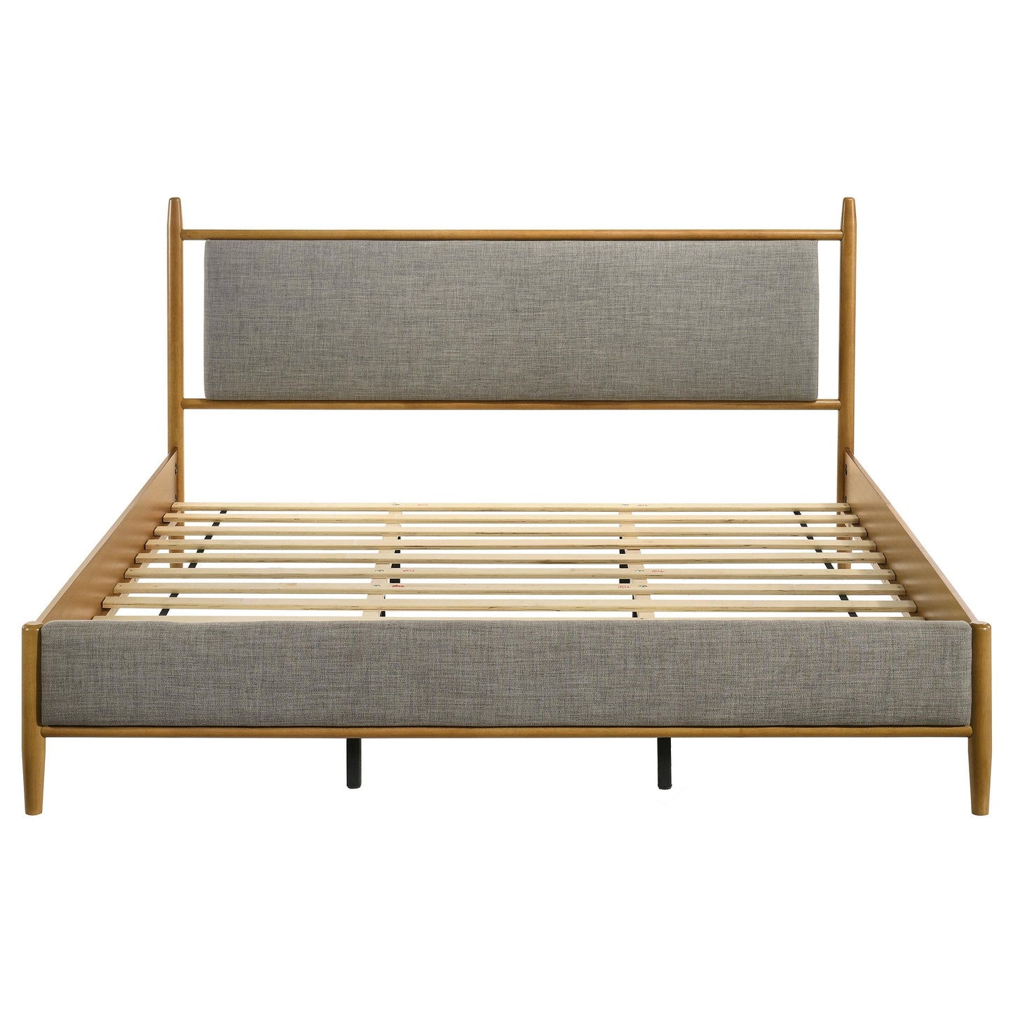  Coaster Furniture Mason 315914KE 46-inch Eastern King Panel Platform Bed - Light Brown IMAGE 2
