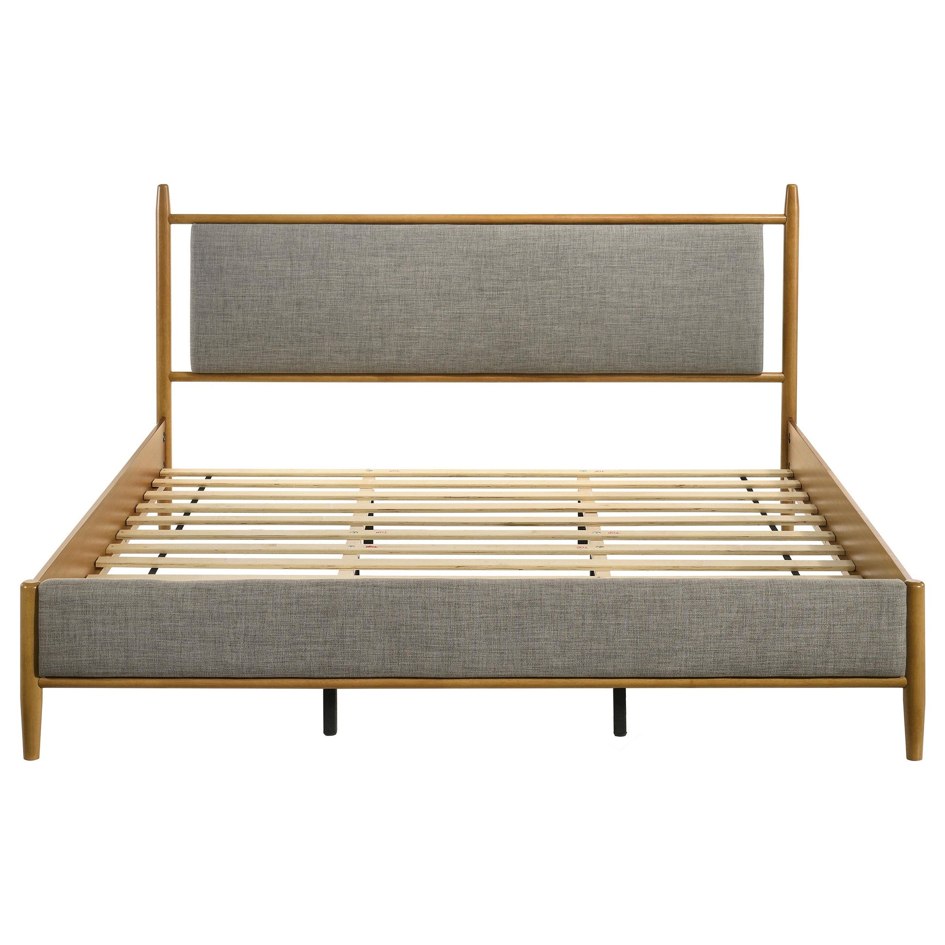  Coaster Furniture Mason 315914KE 46-inch Eastern King Panel Platform Bed - Light Brown IMAGE 2