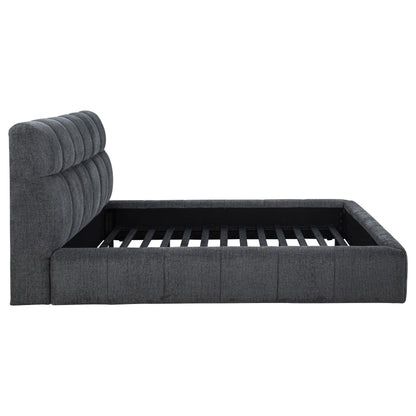  Coaster Furniture Nollet 315917GRYKE 48-inch Upholstered Eastern King Platform Bed - Grey IMAGE 7