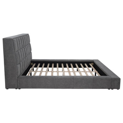  Coaster Furniture Dreux 315948GRYQ Upholstered Queen Panel Platform Bed - Grey IMAGE 11