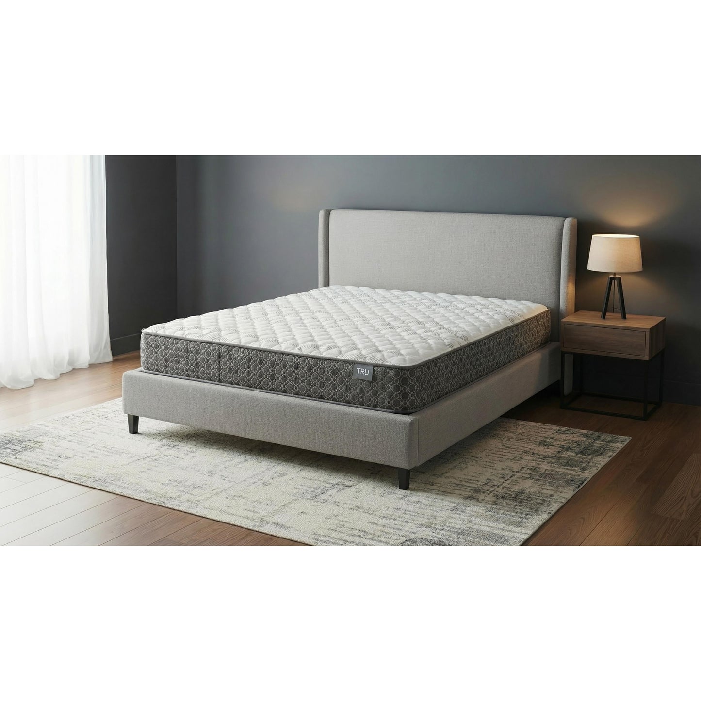  Coaster Furniture Hayes 350170F Full Firm Tight Top Hybrid Mattress - White IMAGE 2