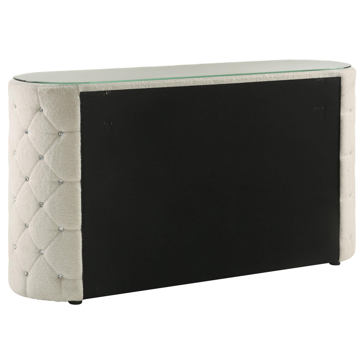  Coaster Furniture Sonya 360113 6-drawer Upholstered Bedroom Dresser - Ivory IMAGE 3