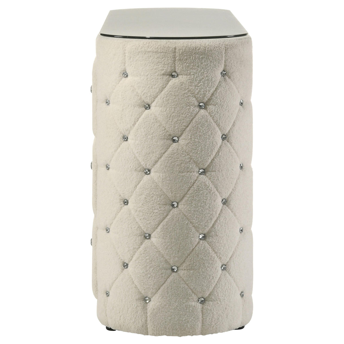  Coaster Furniture Sonya 360113 6-drawer Upholstered Bedroom Dresser - Ivory IMAGE 4