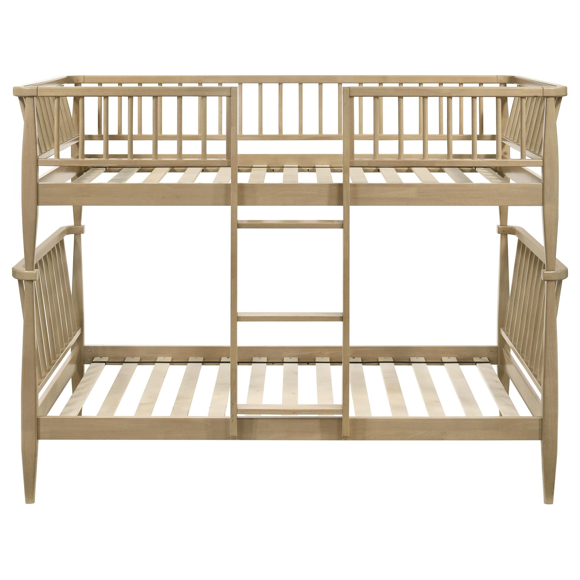  Coaster Furniture Abram 460061T Windsor Twin Over Twin Wood Bunk Bed with Ladder - Almond IMAGE 8